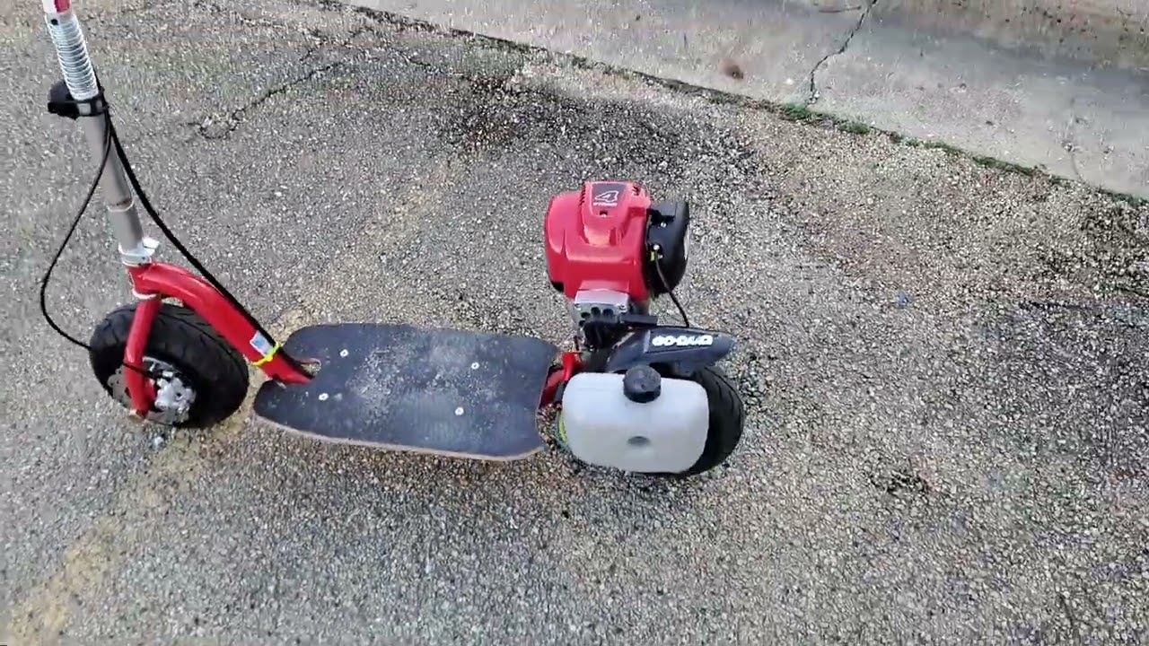 Goped Gsr Crusier 2023 edition with Honda Gx35 4 stroke engine😒