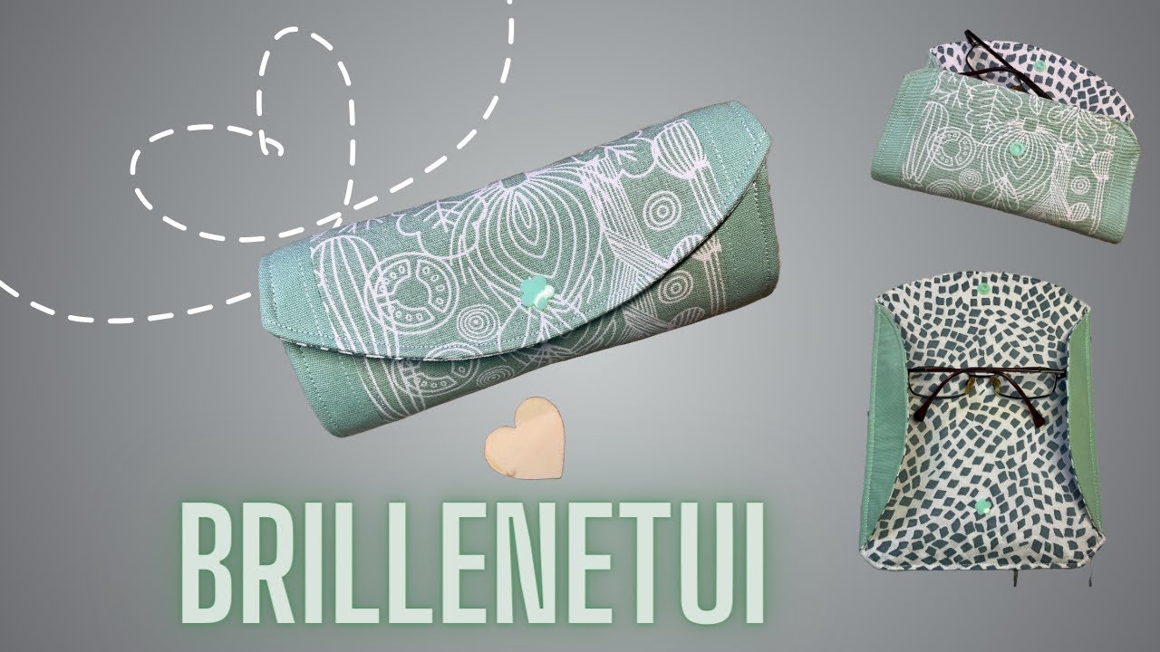 Aus einem Kreis ein Brillenetui nähen