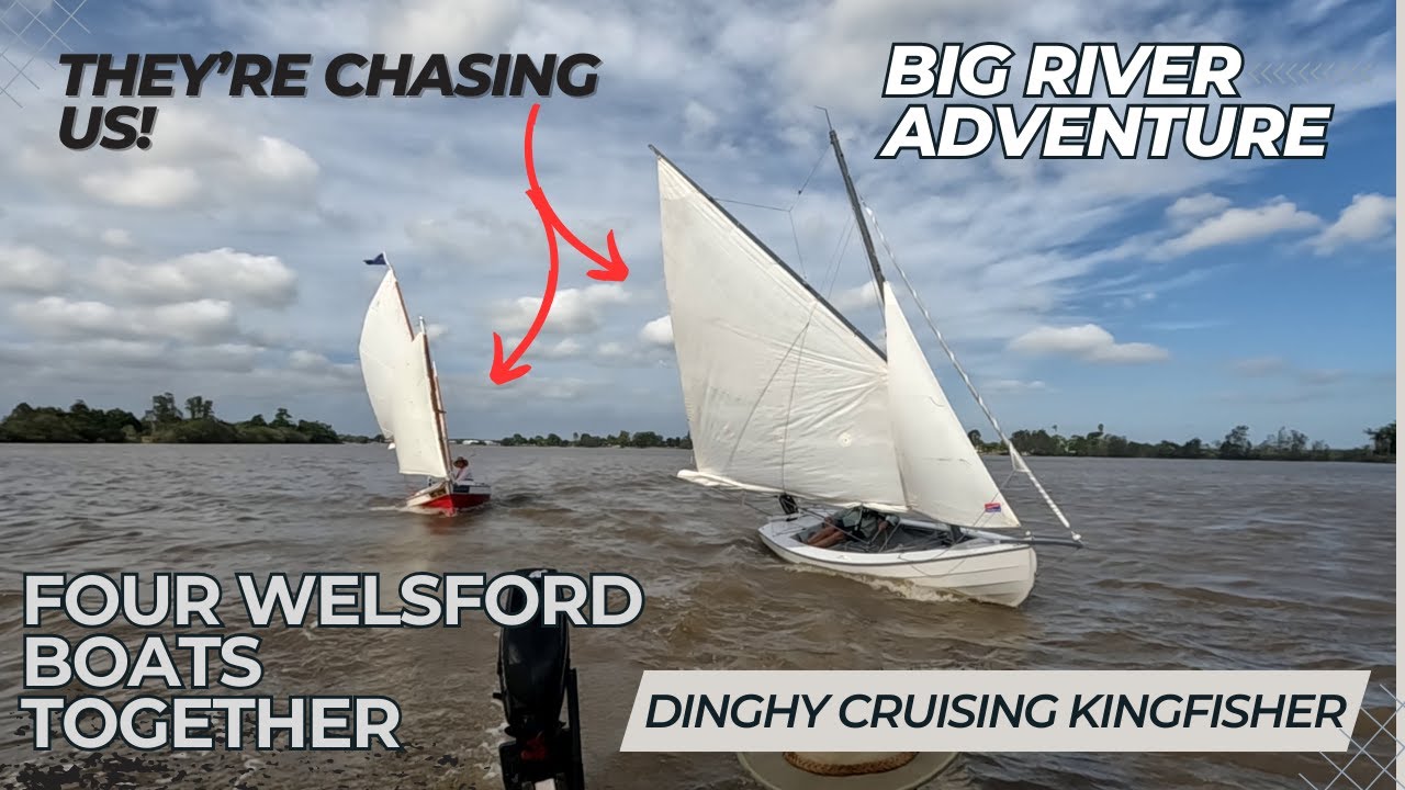 Ep. 34 Chased by classic boats along the Clarence River - a weekend of spirited sailing.