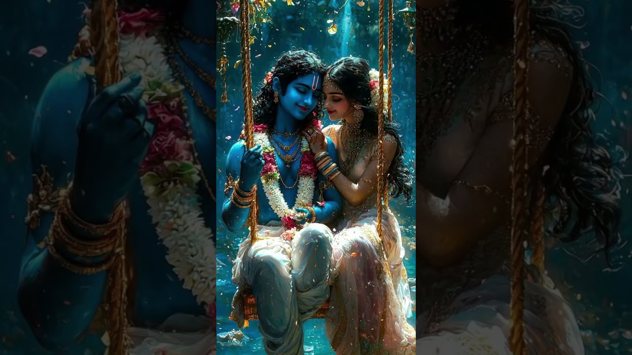 108 bar Radha Radha bolo to tumharw ghar me radhe shyam ka kripa hamesha bnaya rkhega 