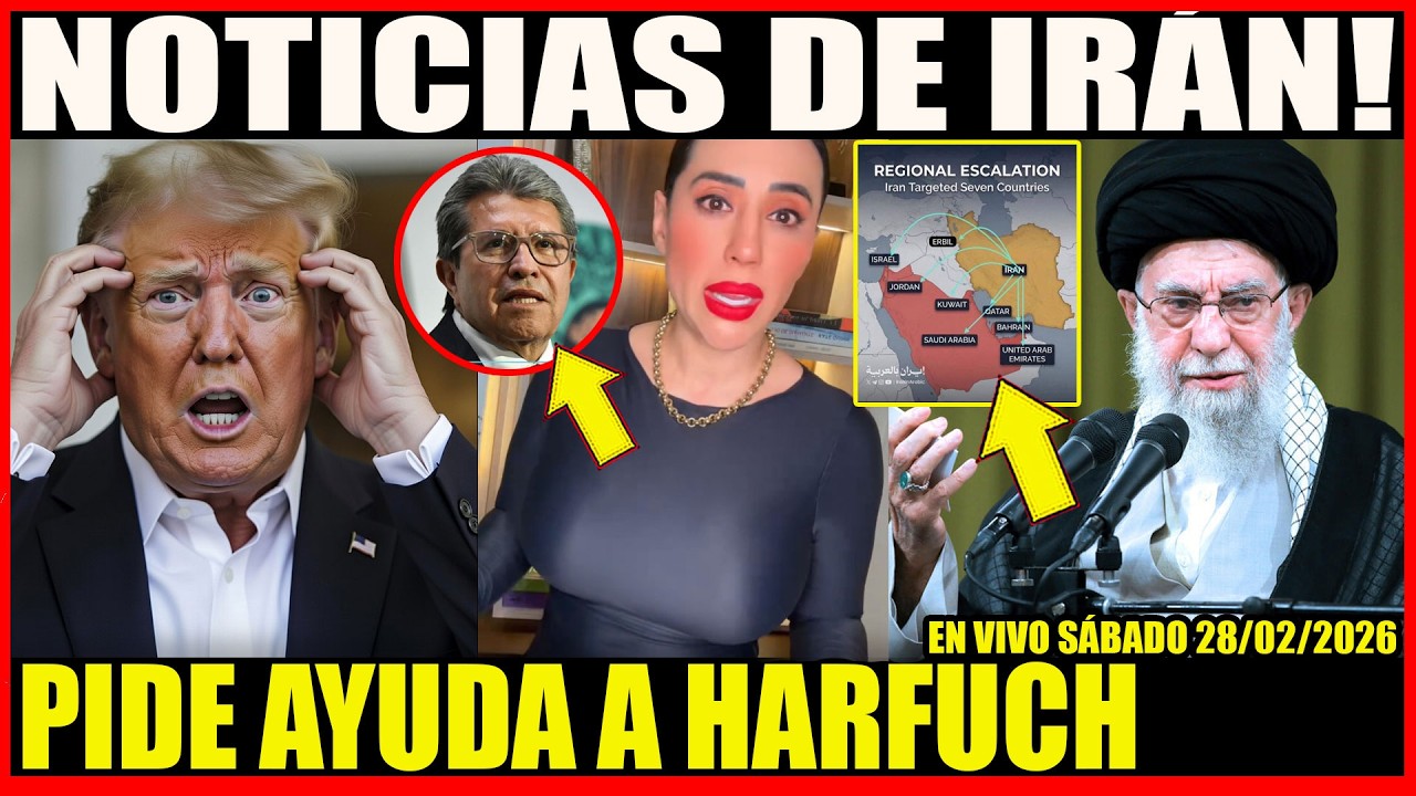 IRÁN SE LO REGRESA A EEU; LANZA PODEROSO AVISO; MONREAL Y ALESSANDRA ESPIAN A SANDRA CUEVAS