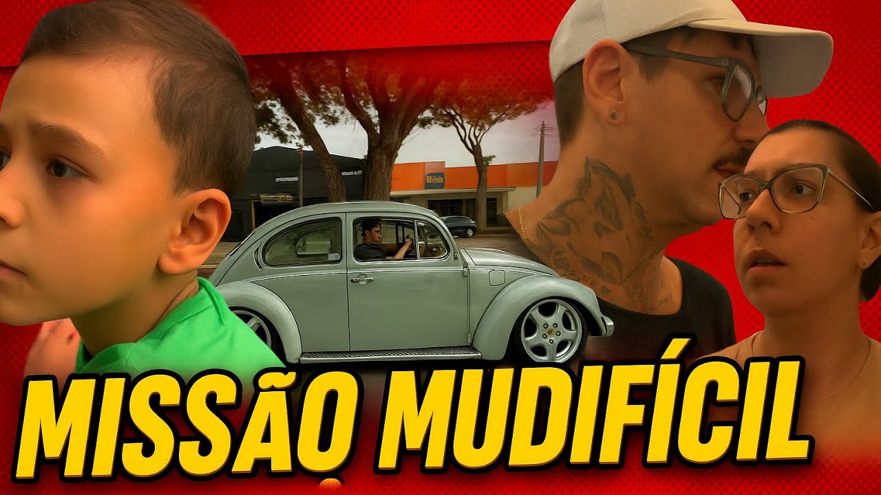 SEM DISPOSIÇÃO ? + FUSCA INCRÍVEL + DIA DAS CRIANÇAS = ROTINA DA MINHA VIDA !
