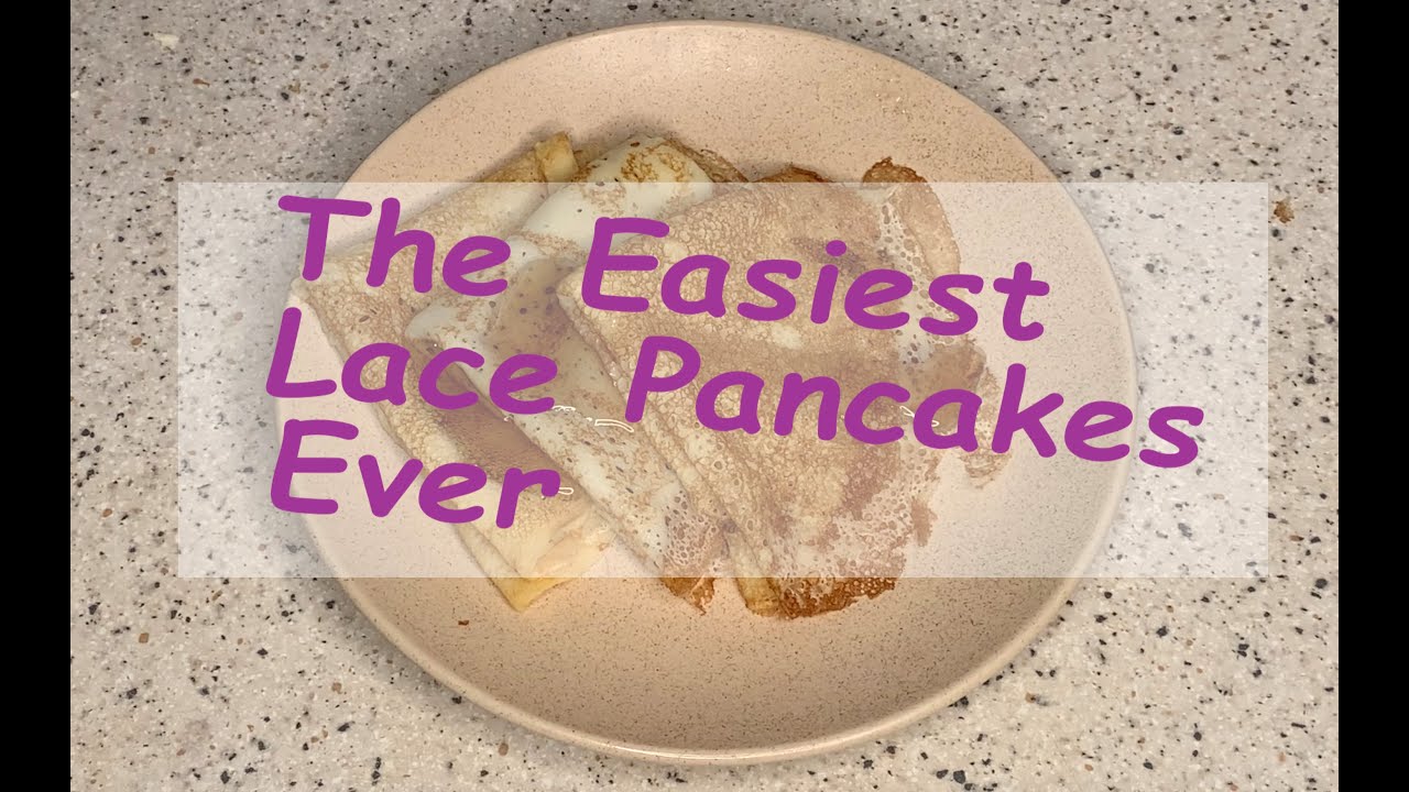 The easiest way to cook lace pancakes