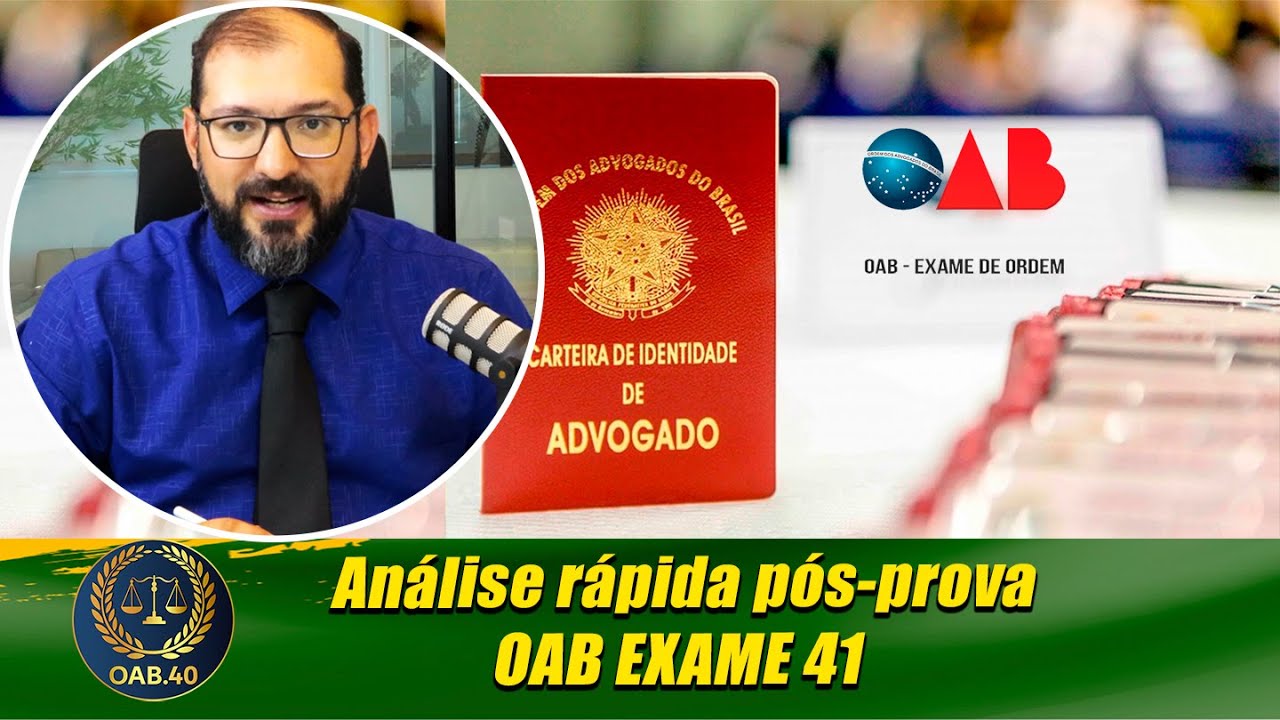 OAB EXAME 41