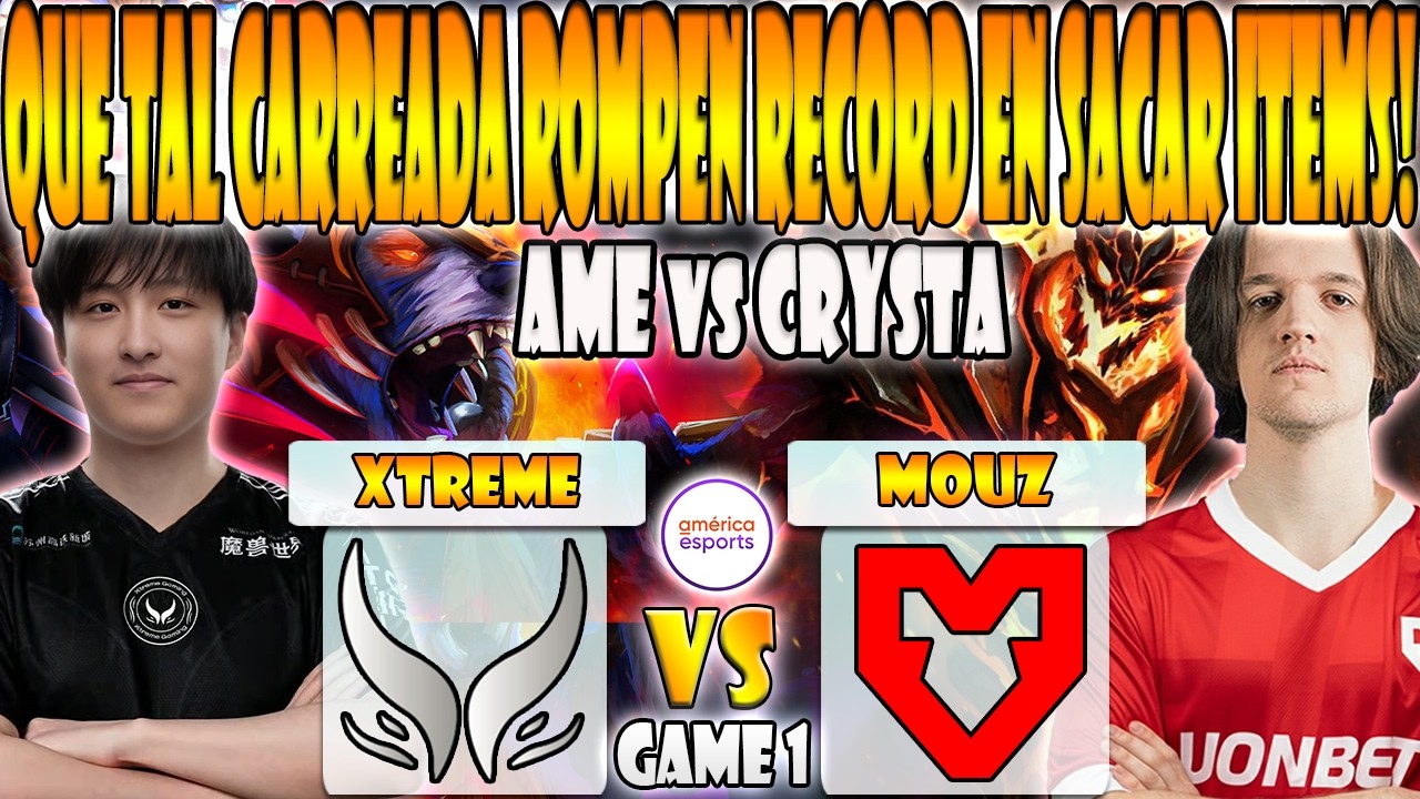 XTREME GAMING vs MOUZ BO3[GAME 1] AME, NOTHINGTOSAY, FY VS CRYSTALLIS, MIDONE-DREAMLEAGUE SEASON 28