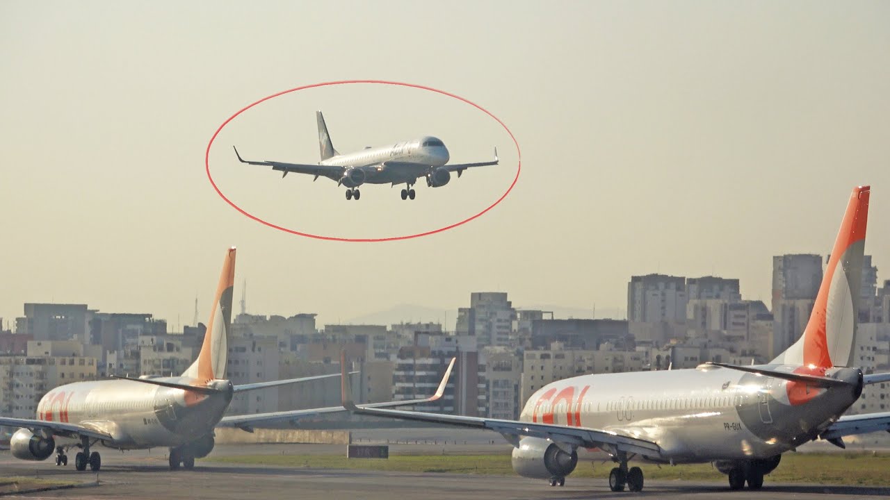 Pousos e Operações de Aviões no Aeroporto de Congonhas - São Paulo