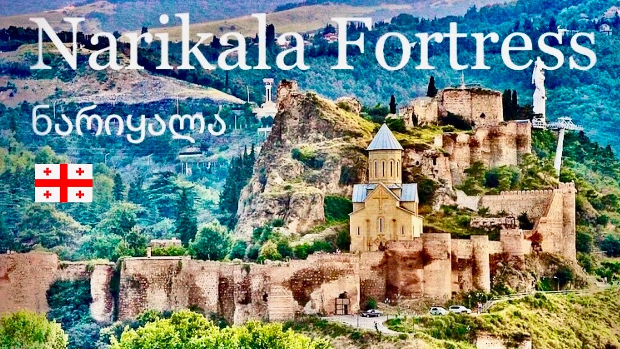 🇬🇪 Hiking up Tbilisi's Narikala fortress in 4K 🏰