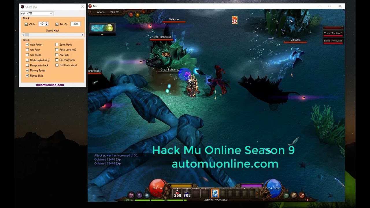 Hack Mu Online Season 9 | 2022 2023