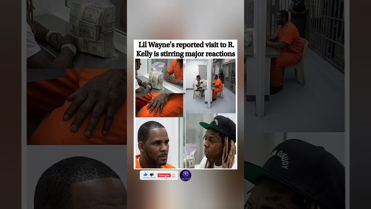 Lil Wayne&rsquo;s Visit to R. Kelly in Prison Sparking Major Controversy?! 🚨👀 #Shorts #viral #trending
