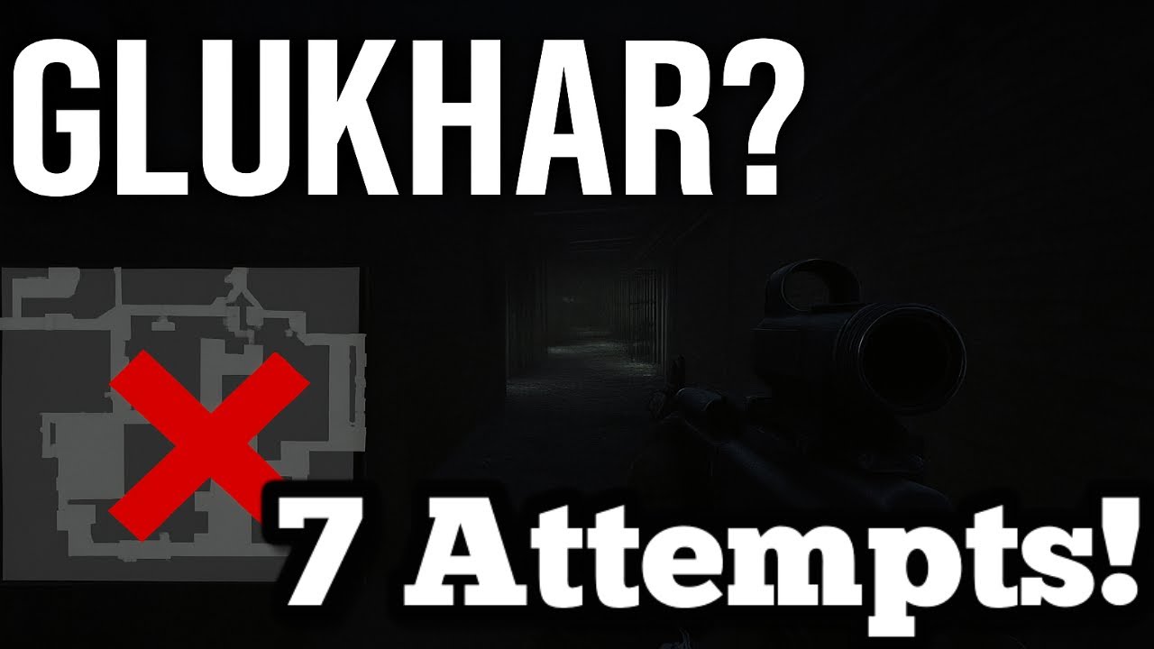 Searching for Glukhar – No Spawn, No Mercy Tarkov Eraser Pt  1 Quest Attempt 7