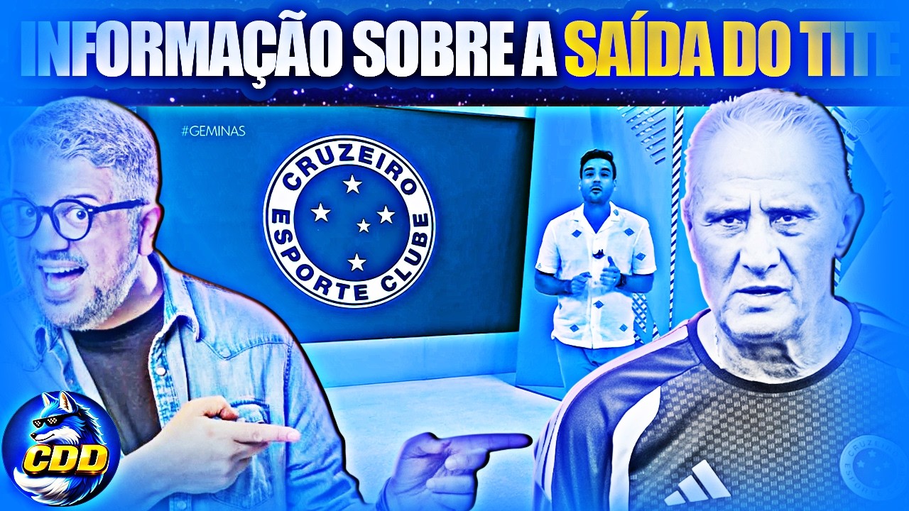 🦊👏 INFORMAÇÃO! SAÍDA DE TITE DO CRUZEIRO É QUESTÃO DE TEMPO! BRUNO RODRIGUES CHEGOU PRA AJUDAR!