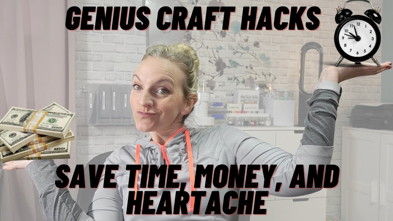 MUST SEE Tips, Tricks, and Hacks! Get Organized, Save Money...Crafting Made Easy!