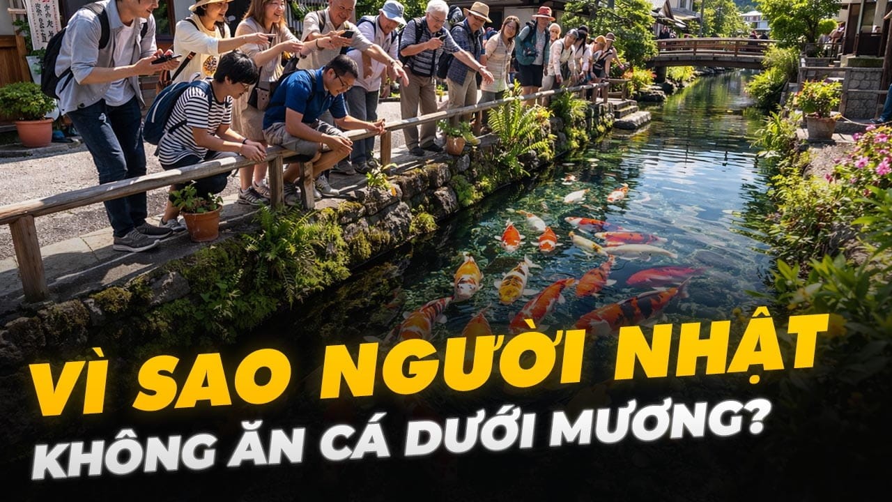 VÌ SAO NGƯỜI NHẬT KHÔNG ĂN CÁ DƯỚI MƯƠNG?