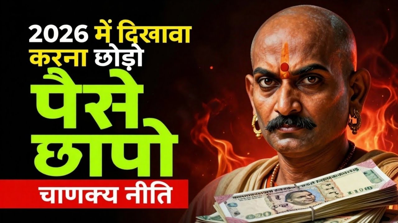 अमीर दिखने की गलती मत करना | Chanakya की सबसे बड़ी चेतावनी Chanakya niti Rich mindset