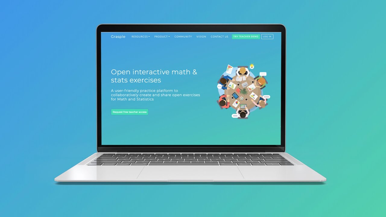 This is Grasple: Online Practice and Assessment Platform for STEM
