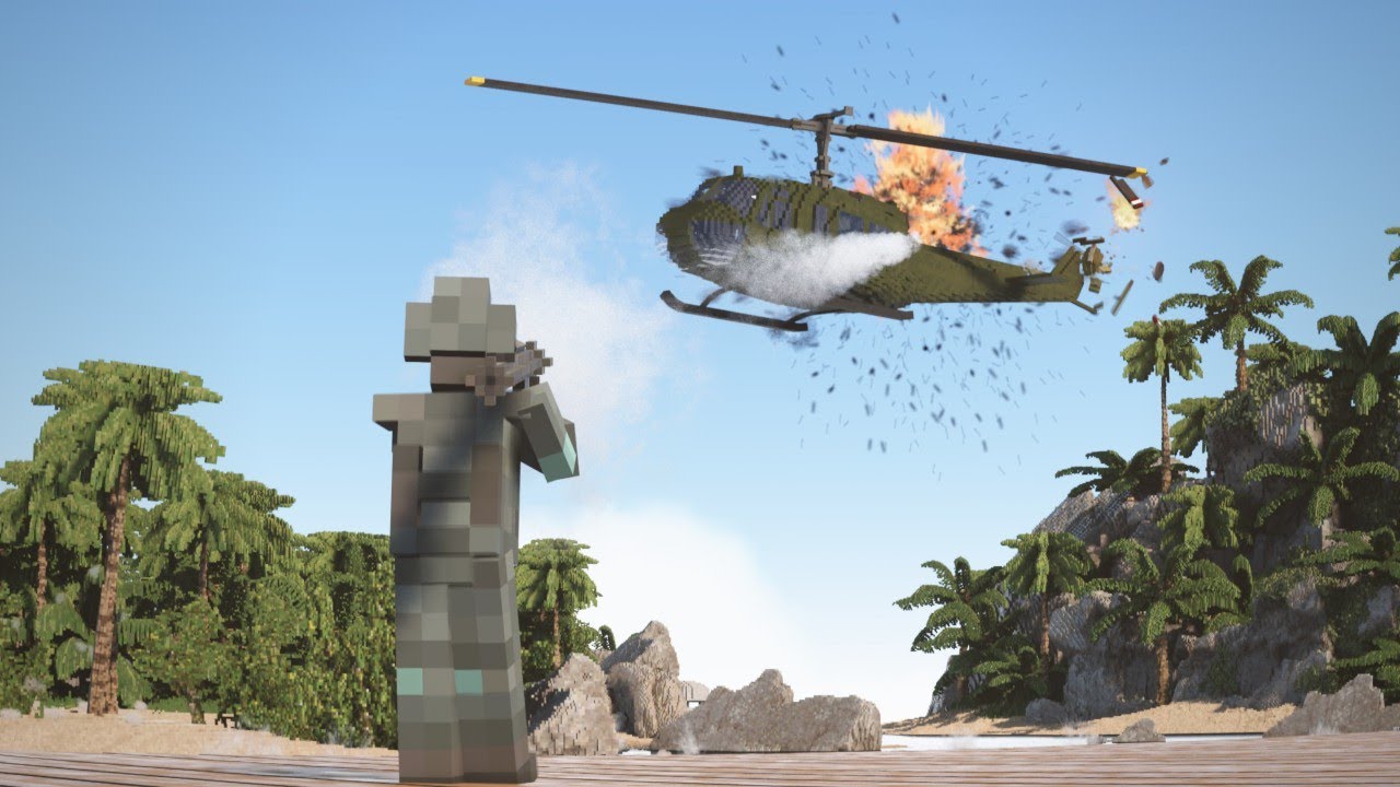 Realistic Helicopter Crashes | Teardown