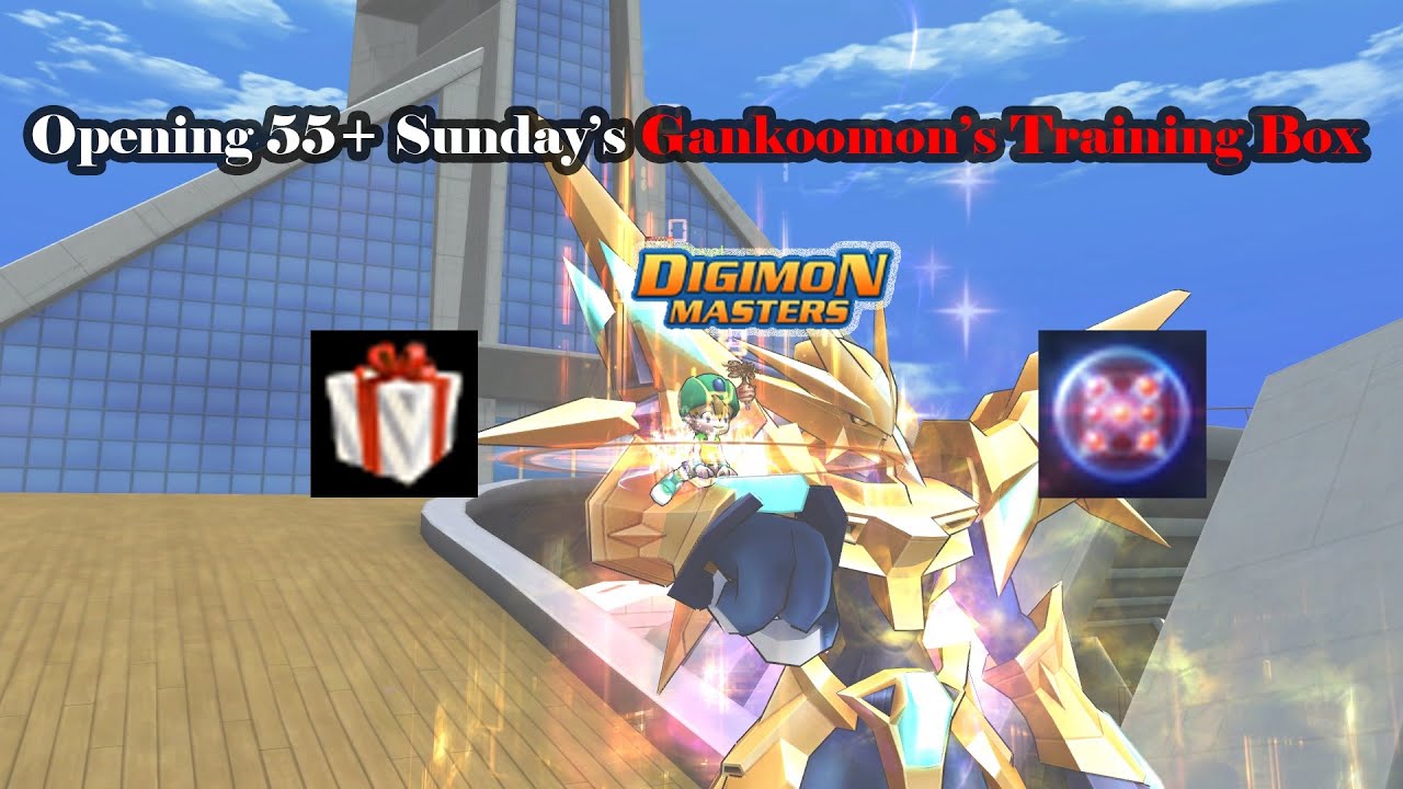 Scanning 140+ Possibility of Resistance Boxes | Gankoomon’s Training Reward Box - Digimon Masters