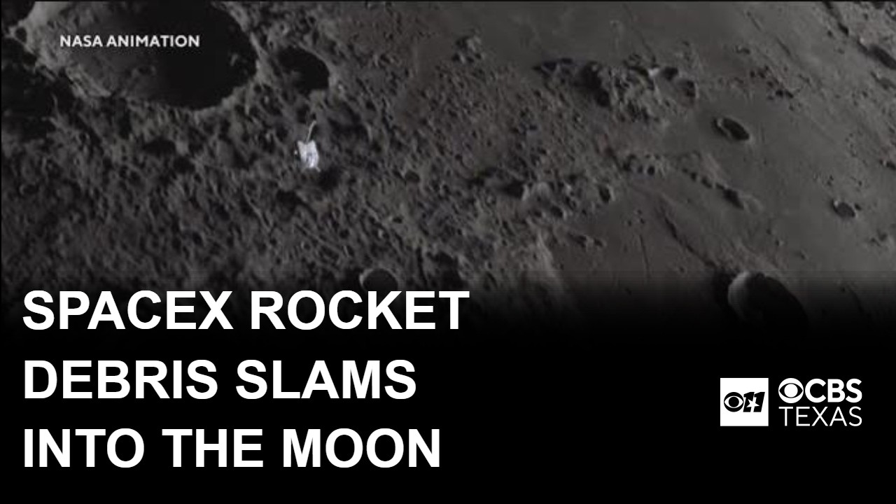 SpaceX rocket debris slams into moon, giving scientists rare research chance