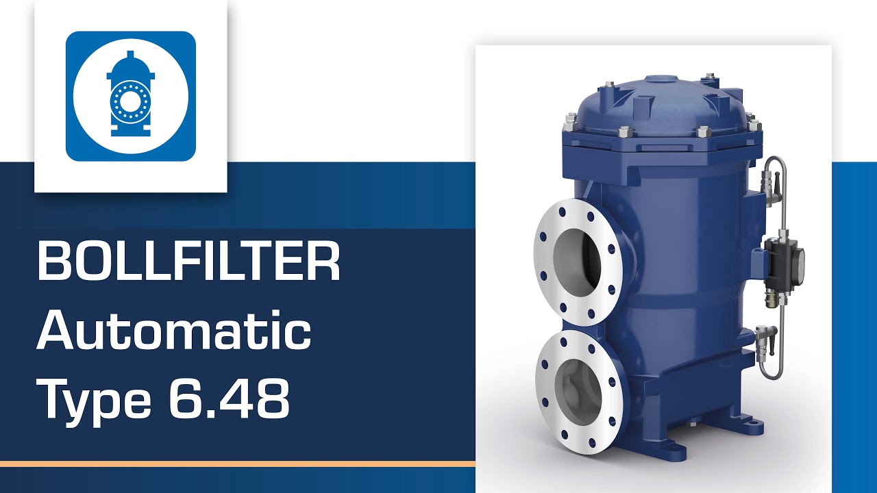 Backflush Automatic Filter for Lube Oil: BOLLFILTER Automatic Type 6.48
