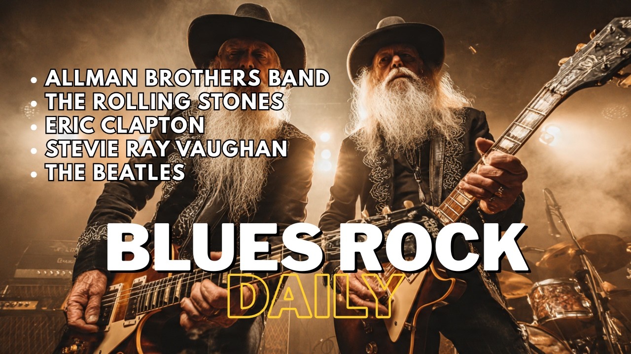 🔥 The Sound of True Rock Legends 🎸 | Non-Stop Classic Blues Rock Playlist | Allman Brothers & More