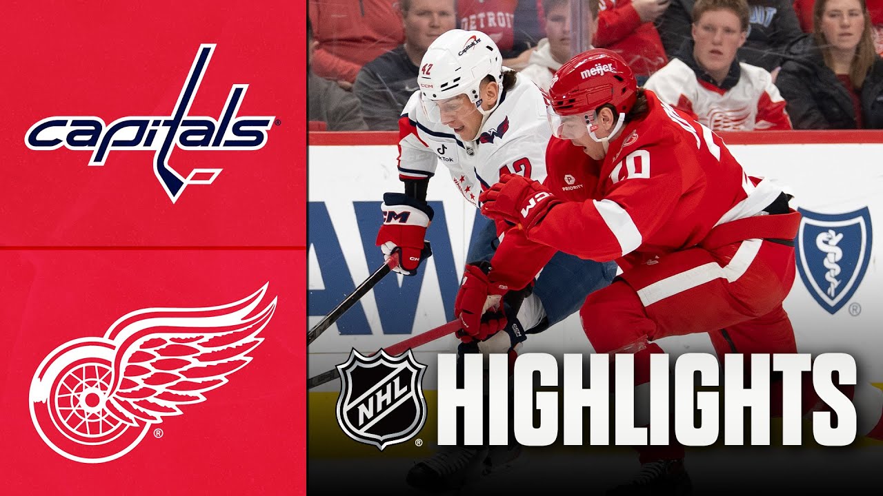 Capitals vs. Red Wings | NHL Highlights | January 29, 2026