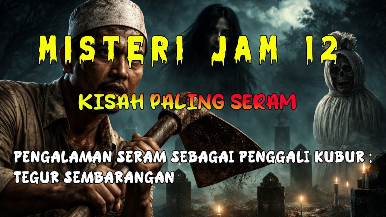 Misteri Jam 12 - Kisah Paling Seram | Pengalaman Seram Sebagai Penggali kubur : Tegur Sembarangan