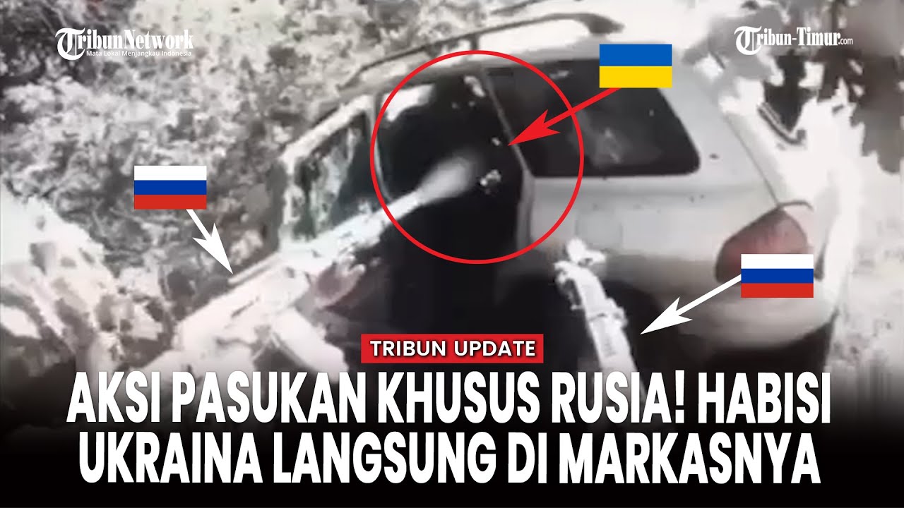 [FULL] Moskow Rilis Video Kerja Pasukan Khusus! Tembaki dan Sergap Ukraina di Garis Pertahanannya