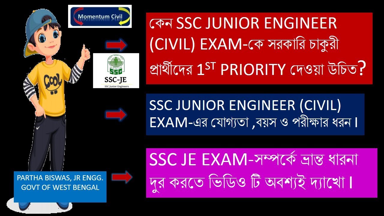 SSC JE  Exam Syllabus  I SSC JE exam pattern  selection process I SSC JE salary I SSC JE Vacancy