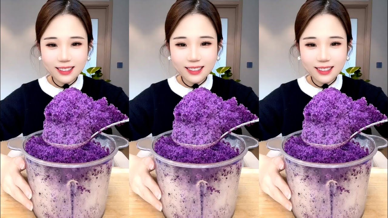 SHAVED ICE MUKBANG 