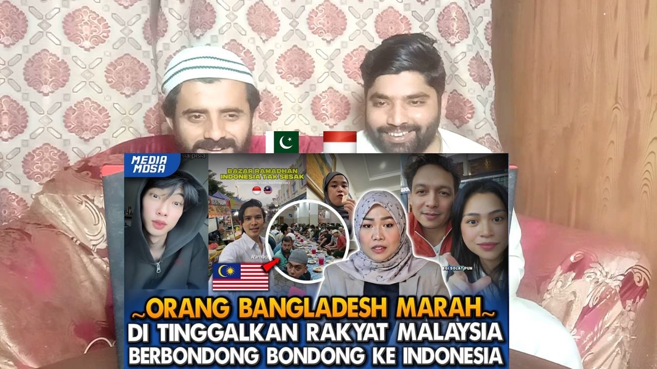 MALAYSIA HEBOH‼️Rayakan Ramadhan Di INDONESIA‼ DI 🇲🇾 Penuhi Pendatang | Pakistani Reaksi | D-R-RUE