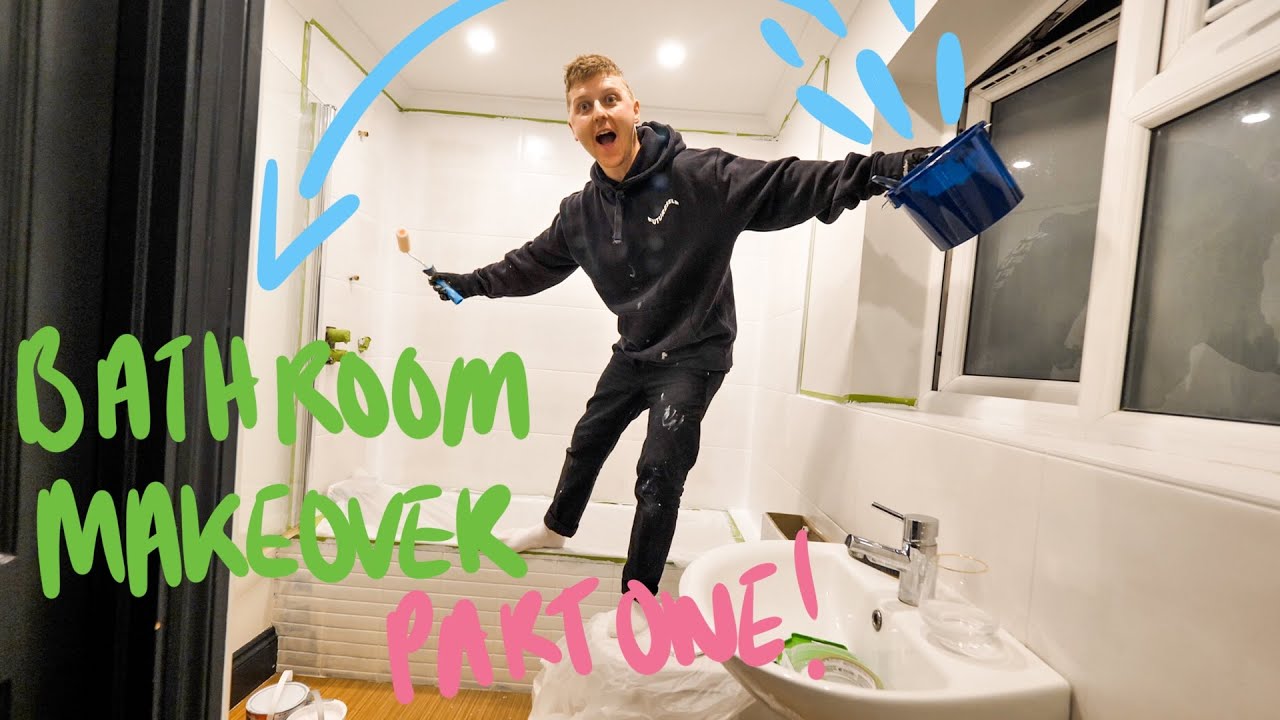 New Renovation series 🛀🛠 Bathroom Makeover part 01