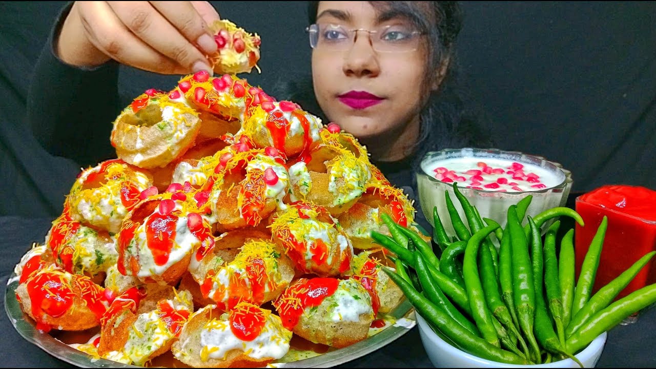 DAHI LOADED SPICY MIRCHI 🔥🌶️ GOLGAPPA PANIPURI 🥵 FUCHKA EATING CHALLENGE|| DAHIPURI EATING CHALLENGE