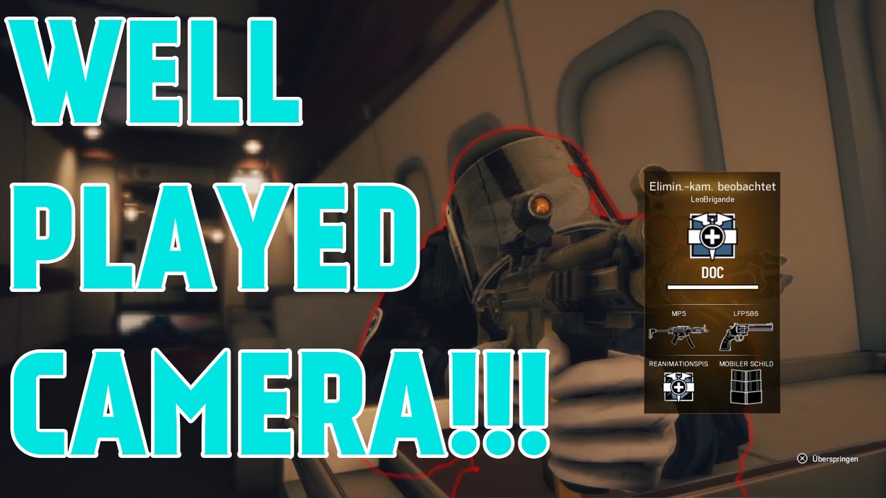 Well played camera! - Rainbow Six Siege Funny and Random Moments #1