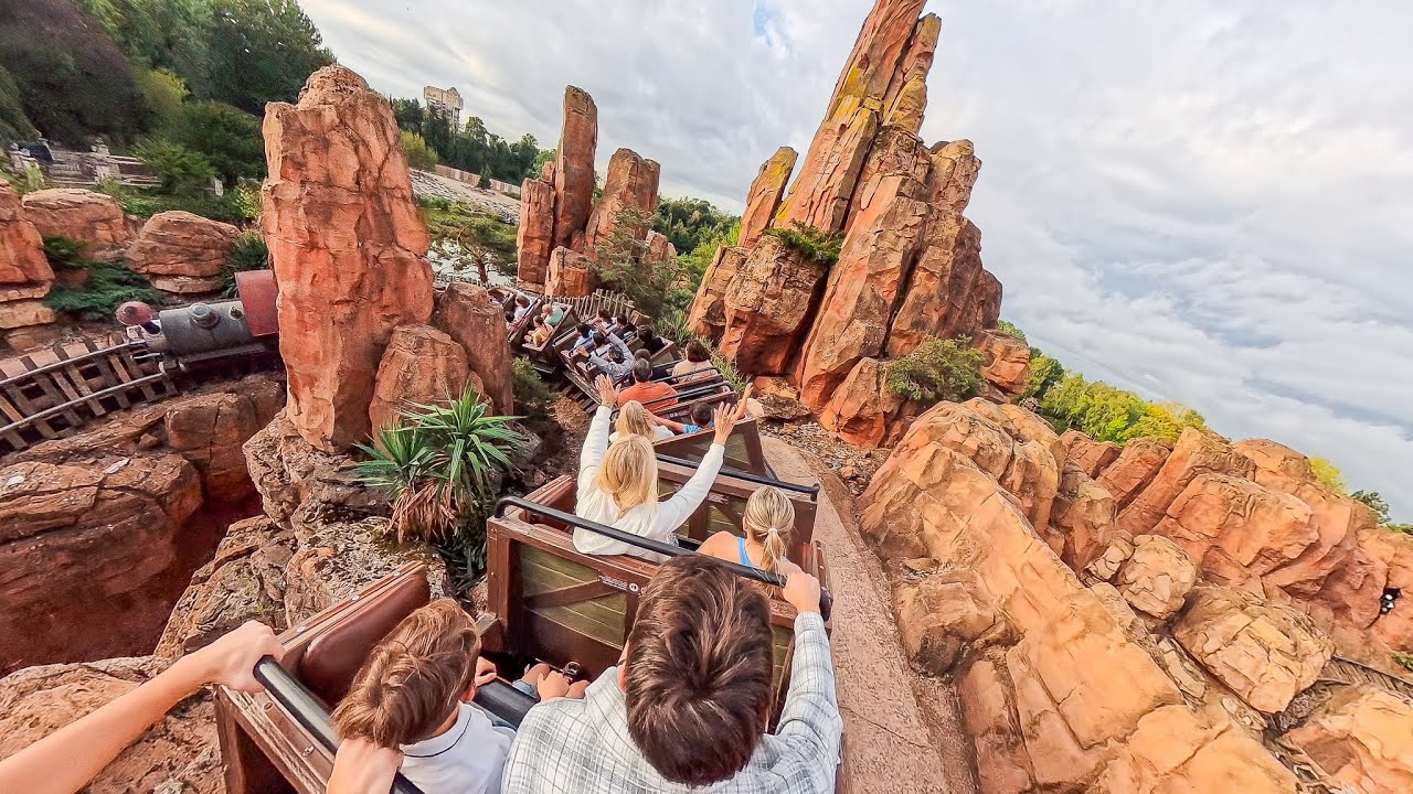 Big Thunder Paris On-Ride POV | Fastest and Tallest Version