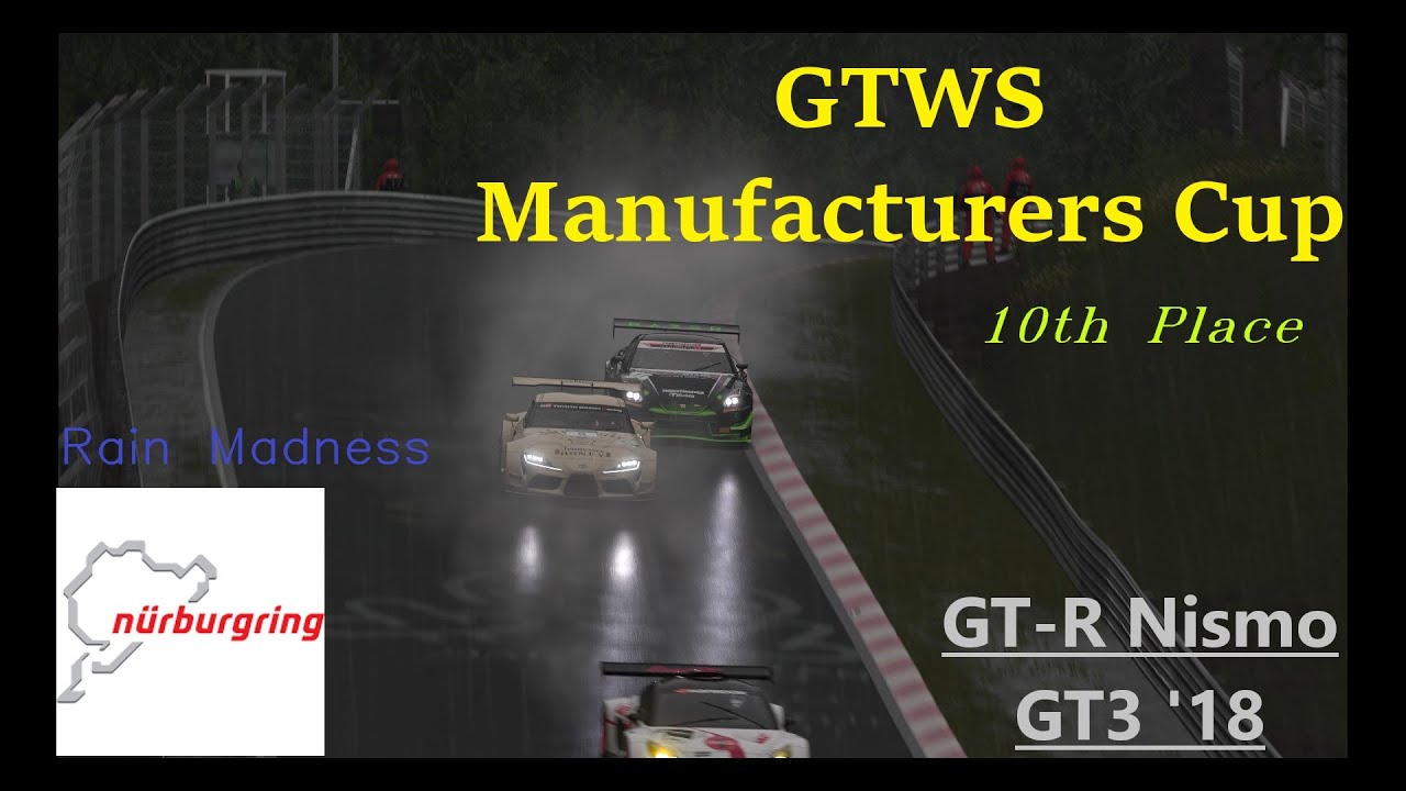 Gran Turismo™ 7 GTWS Manufacturers Cup 2025 | Exhibition 2-Round 4/Nurburgring| GT-R Nismo  #gt7gtws