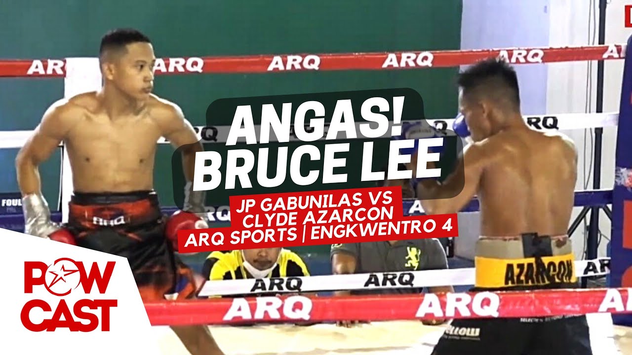 ANGAS Bruce Lee! John Paul Gabunilas vs Clyde Azarcon Boxing Full Fight | ARQ Sports | Engkwentro 4