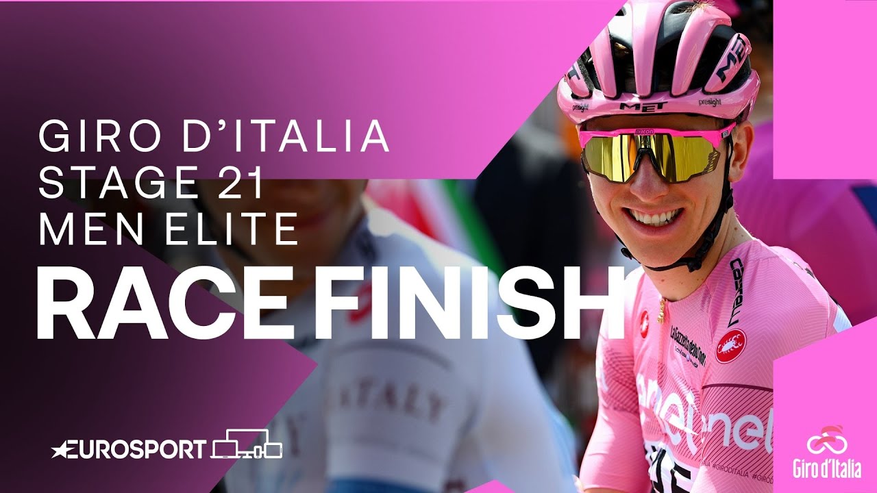 THE ROME FINALE 🔥 | Giro D'Italia Stage 21 Race Finish | Eurosport Cycling