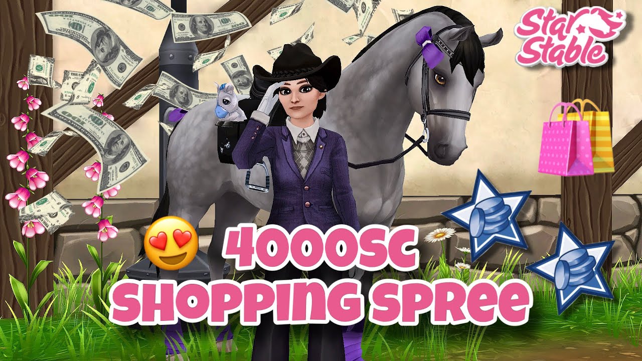 4000 StarCoins SHOPPING SPREE!😱 Klamotten & Ausrüstung🛍️ // Star Stable Online