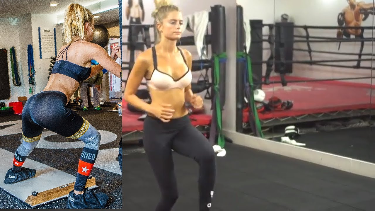 Model workout : Step Cardio Fat burning workout with Allie Holton