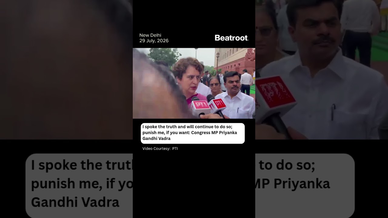 I spoke the truth and will continue to do so: Congress MP Priyanka Gandhi. #shorts