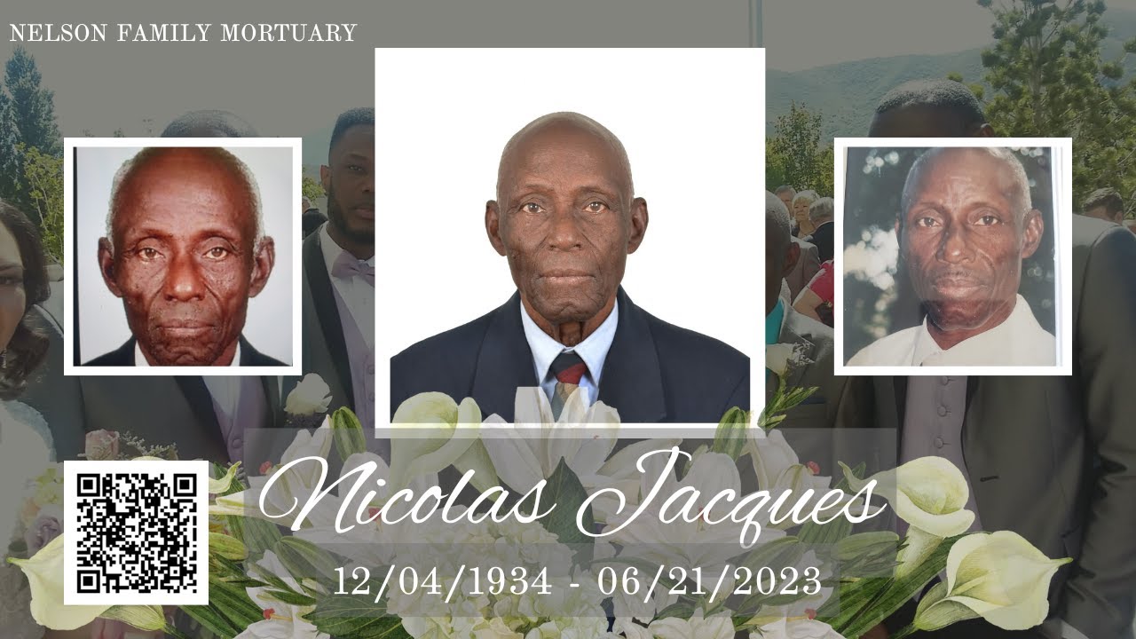 Graveside service of Nicolas Jacques