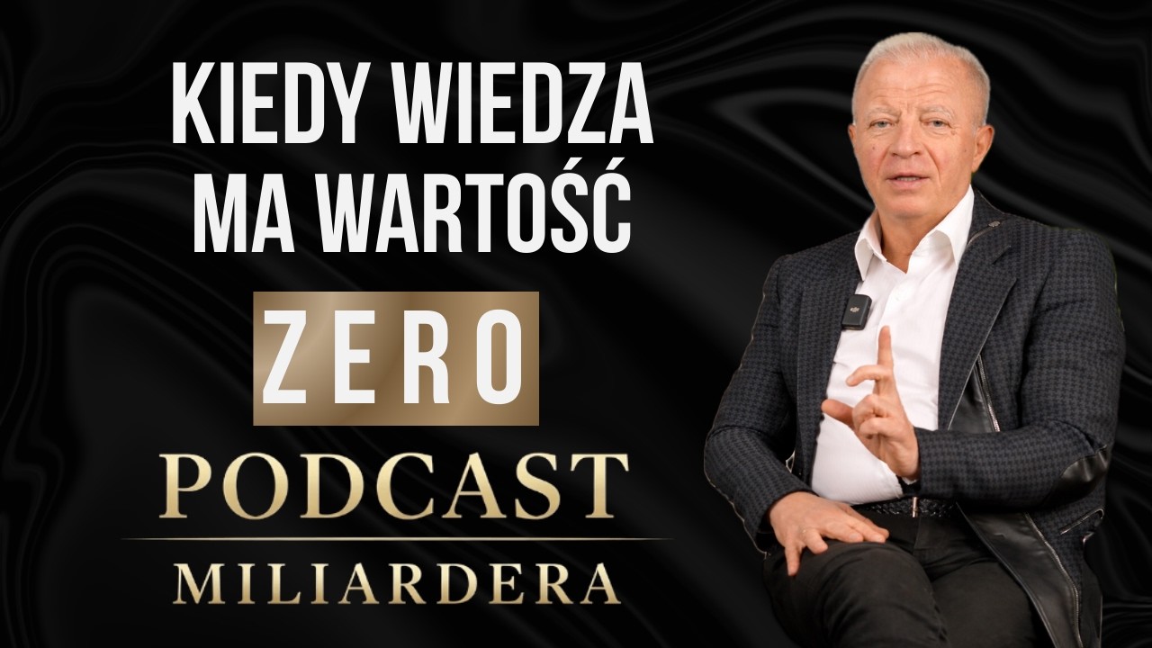 Kiedy wiedza ma wartość zero.
