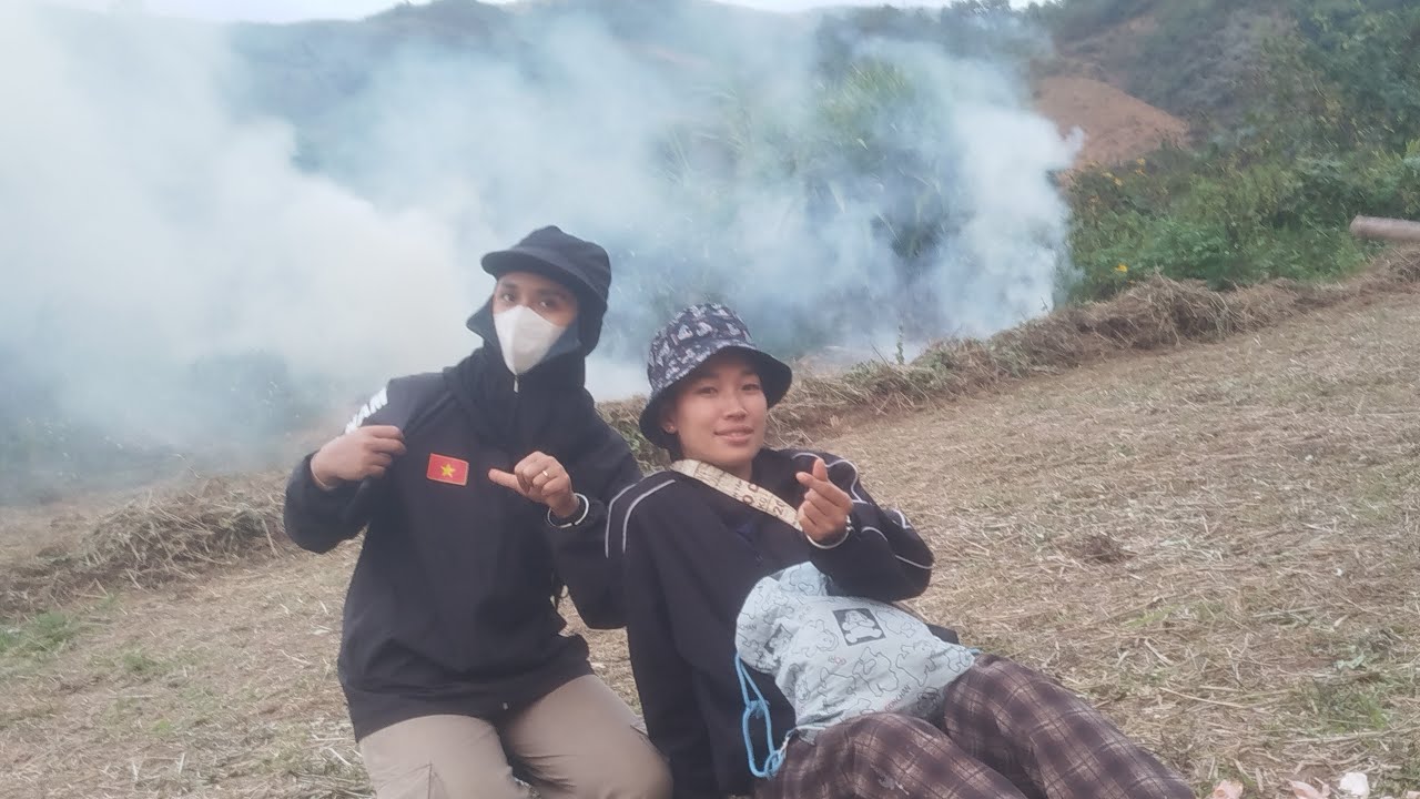 Ngày đầu trồng lạc