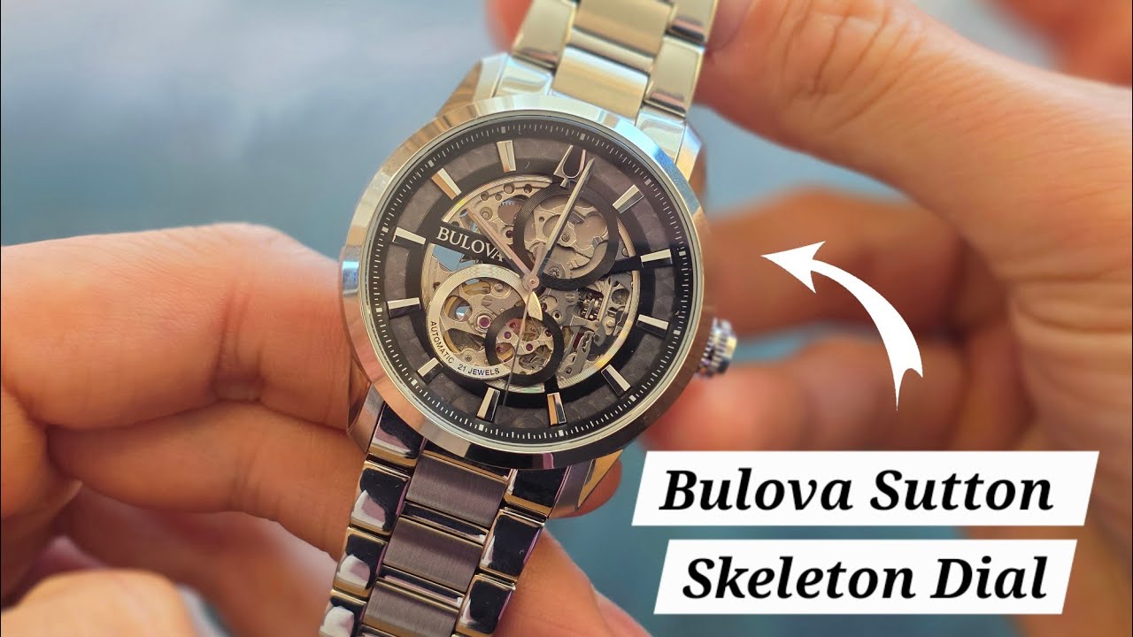 Bulova Sutton Automatic Review | The Skeleton Dial That Reveals a Space-Age Legacy