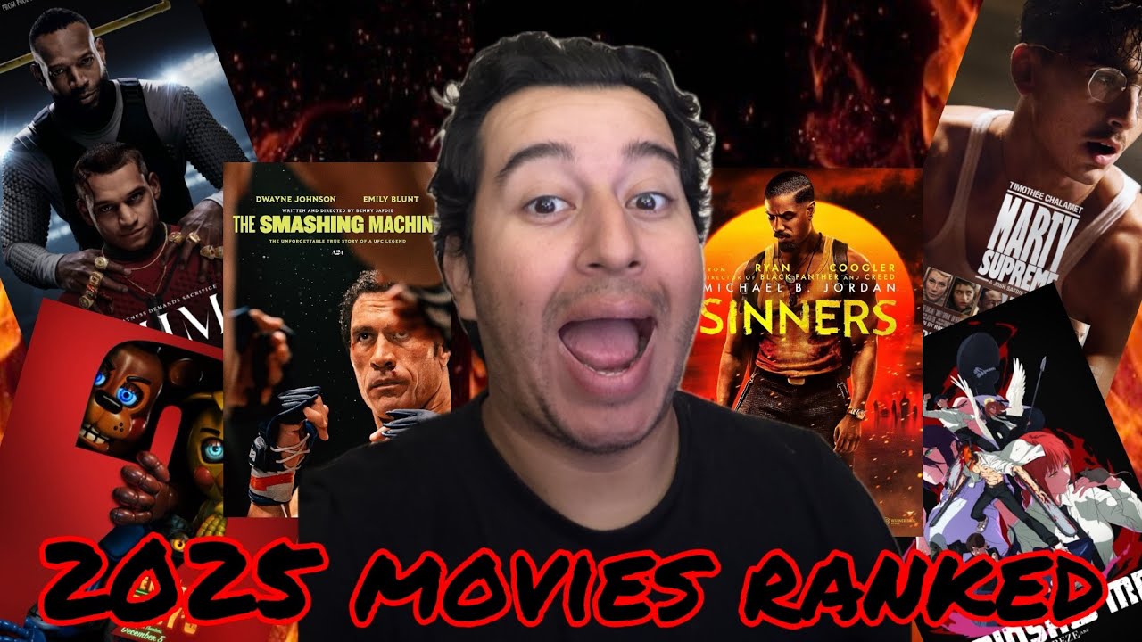 Ranking Every Movies I saw in 2025!
