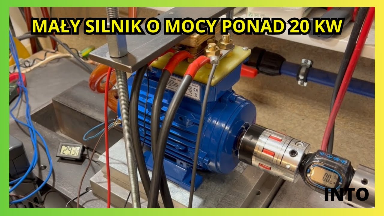 Mały elektryczny silnik o mocy ponad 20kW