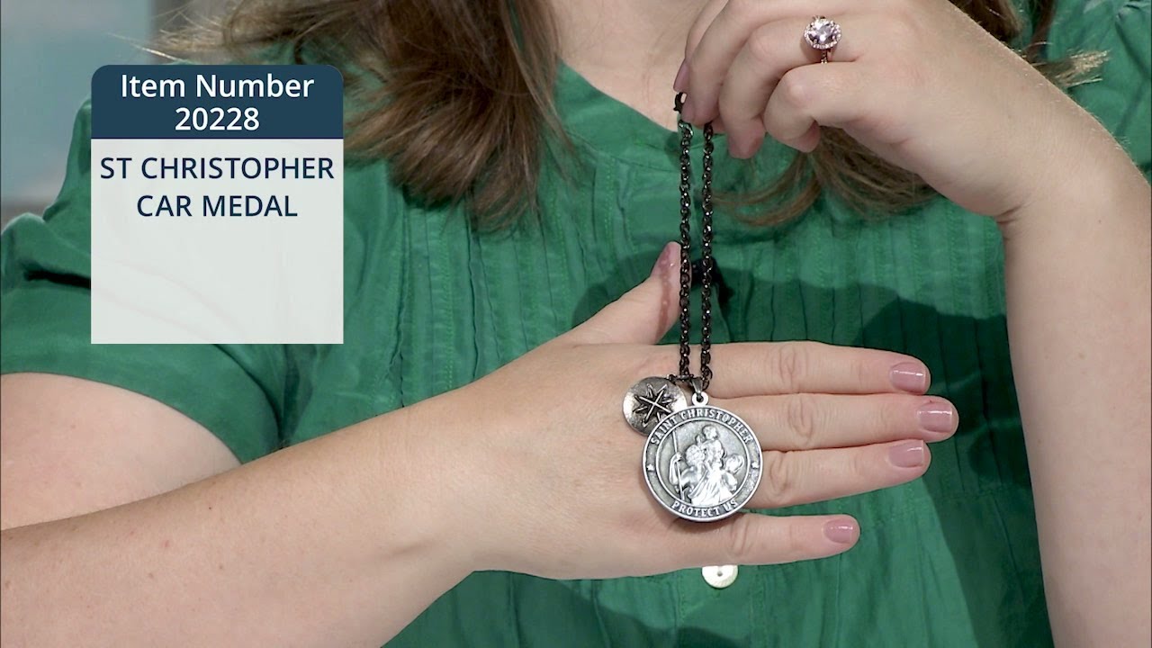 20228_ST CHRISTOPHER CAR MEDAL