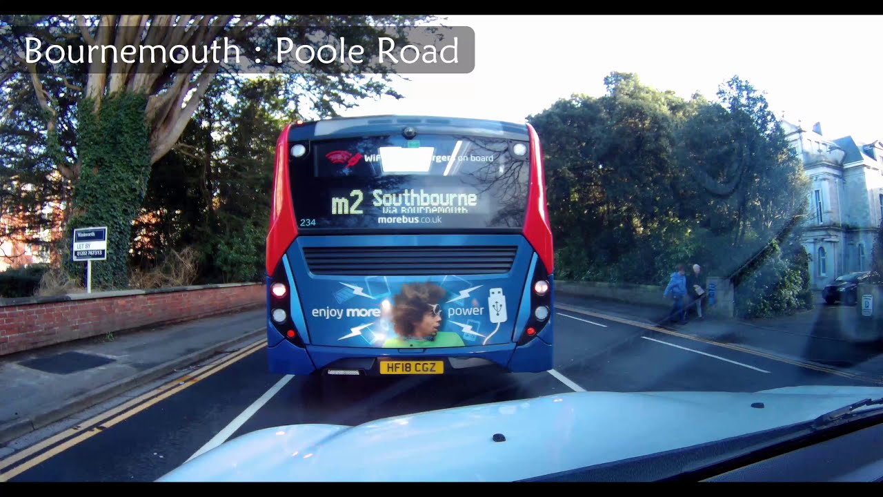 A trip through Bournemouth : Branksome to Richmond Hill