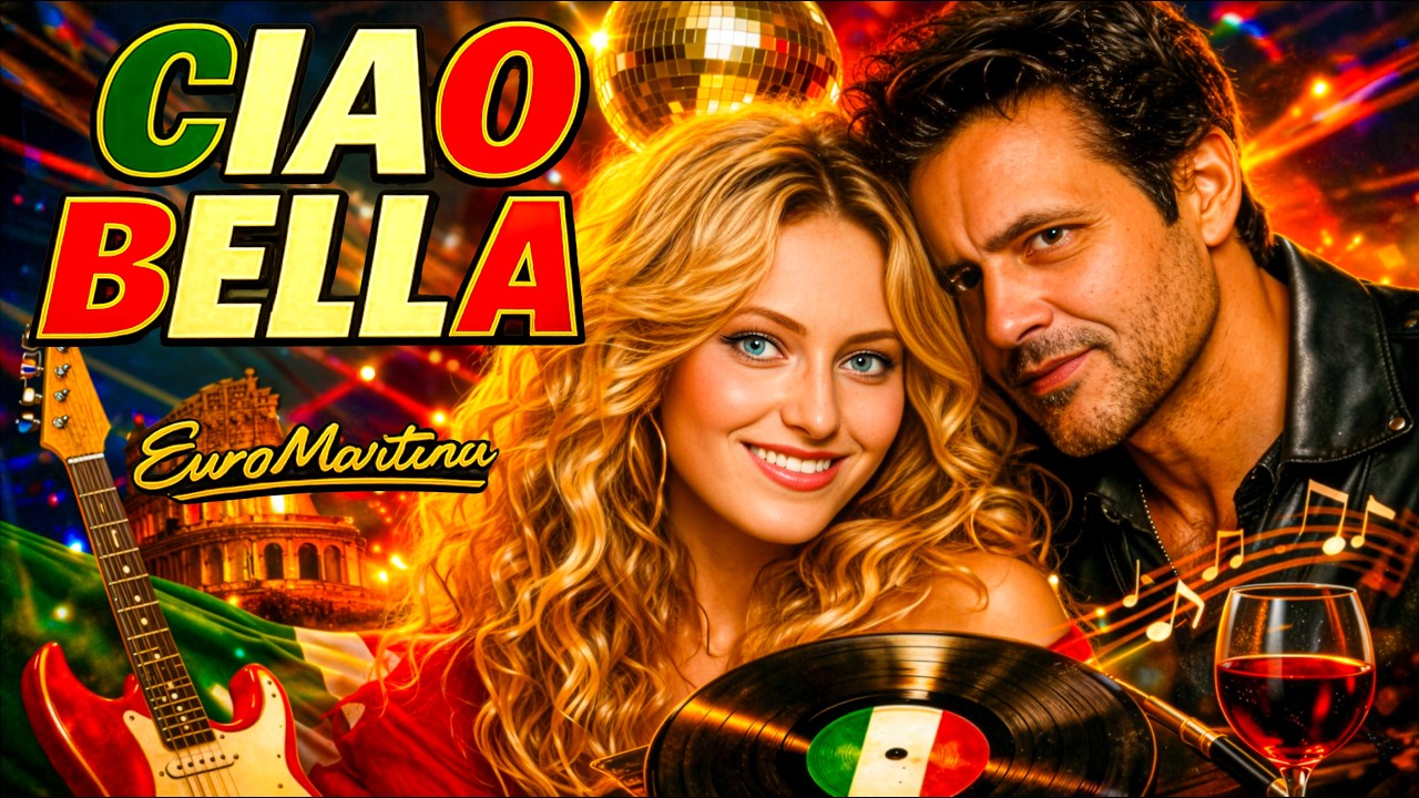 🔊 EuroMartina &ndash; Ciao Bella ❤️ (Italo Disco 2026 / Modern Talking Style) Official Video