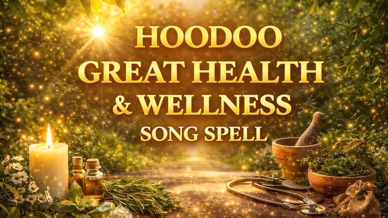 Hoodoo Great Health & Wellness Song Spell 🌿✨ | Strength, Vitality & Energy Restoration